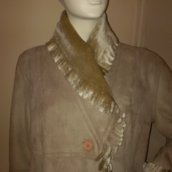 Faux Shearling Coat - Picture 4 of 6